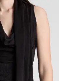 Sonya Draped Top(Dark Brown,XS)