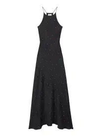 Sybil Embellished Maxi Dress(Black/Silver,00)