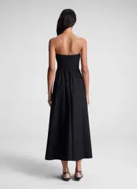 Tate Strapless Midi Dress(Black,00)