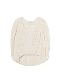 Vivian Caped Top(Chalk,XXS)