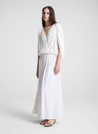 Vivian Caped Top(Chalk,XXS)