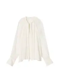 Frida Silk Top(Coconut Milk,00)