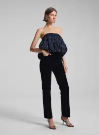 Willie Velvet Pant(Navy,00)