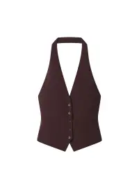 Woodson II Tailored Vest(Chocolate Plum,00)