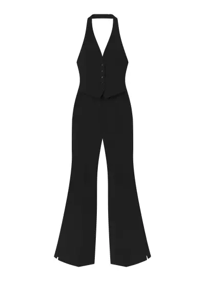 Woodson Tailored Jumpsuit(Black,00)