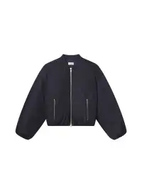 Zane Nylon Bomber Jacket(Maritime Navy,XS)