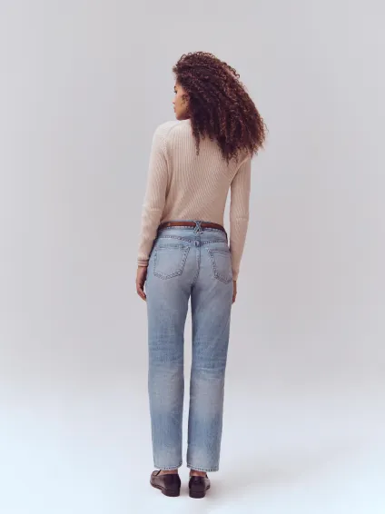 Bev Relaxed Jean(Vintage Dark Indigo,24)