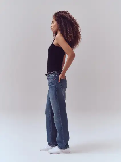 Bev Relaxed Jean(Vintage Dark Indigo,24)