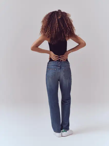 Bev Relaxed Jean(Vintage Dark Indigo,24)