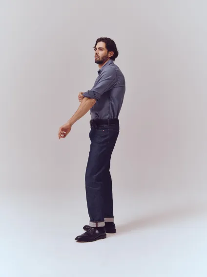 AM Original 5 Pocket Jean(Raw Indigo,28)