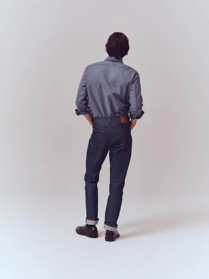 AM Original 5 Pocket Jean(Raw Indigo,28)