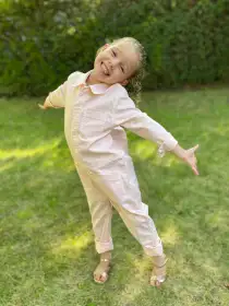 Mini Standard Jumpsuit(Seashell Pink,2)