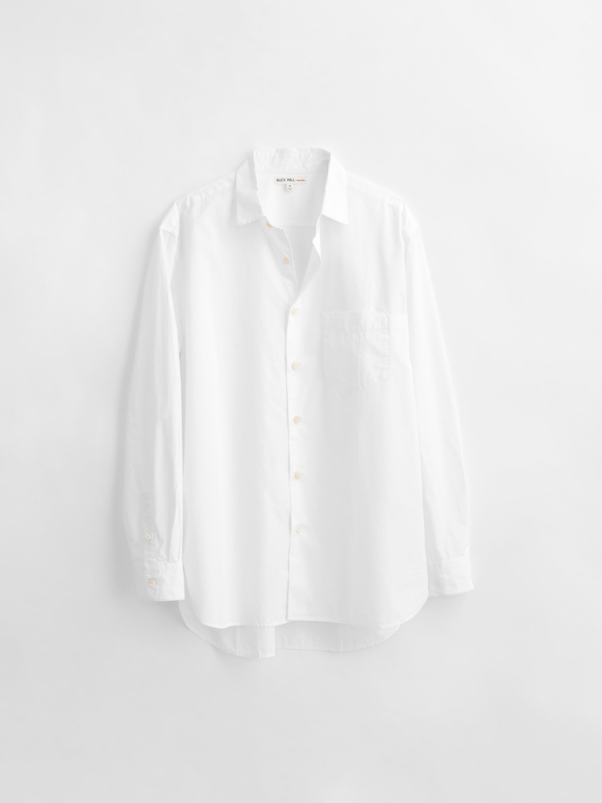 Easy Shirt in Cotton Poplin