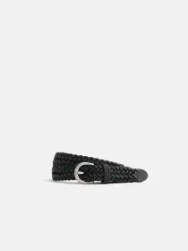 Dragon Diffusion Woven Leather Belt