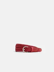 Dragon Diffusion Woven Leather Belt