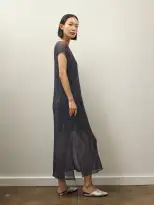 Becky Malinsky x Alex Mill Harriet Dress(Navy,XS)