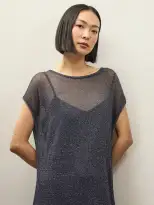Becky Malinsky x Alex Mill Harriet Dress(Navy,XS)