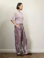 Becky Malinsky x Alex Mill Helen Tee(Lilac,XS)