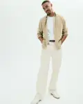 AM Relaxed Straight 5 Pocket Jean(Natural,28)