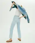 Jane Mid Rise Straight Jean(Nara Wash,24)