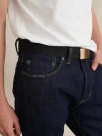 Solid Web Belt(Black,O/S)