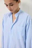 Schostal x Alex Mill Nightshirt(Sky Blue Stripes,40)