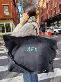 The Perfect Travel Tote(Black,O/S)