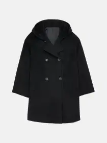 Double Breasted Coat In Cashmere