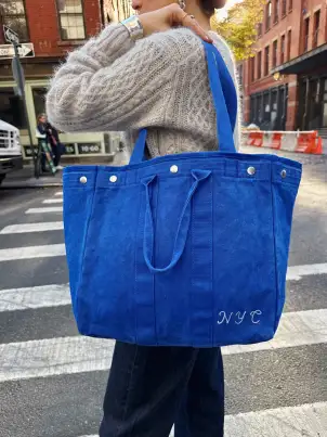 The Perfect Weekday Tote(Cobalt,O/S)