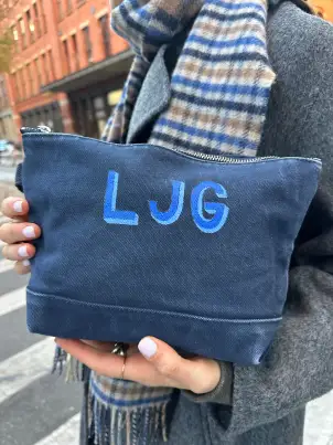 Painted Perfect Canvas Pouch