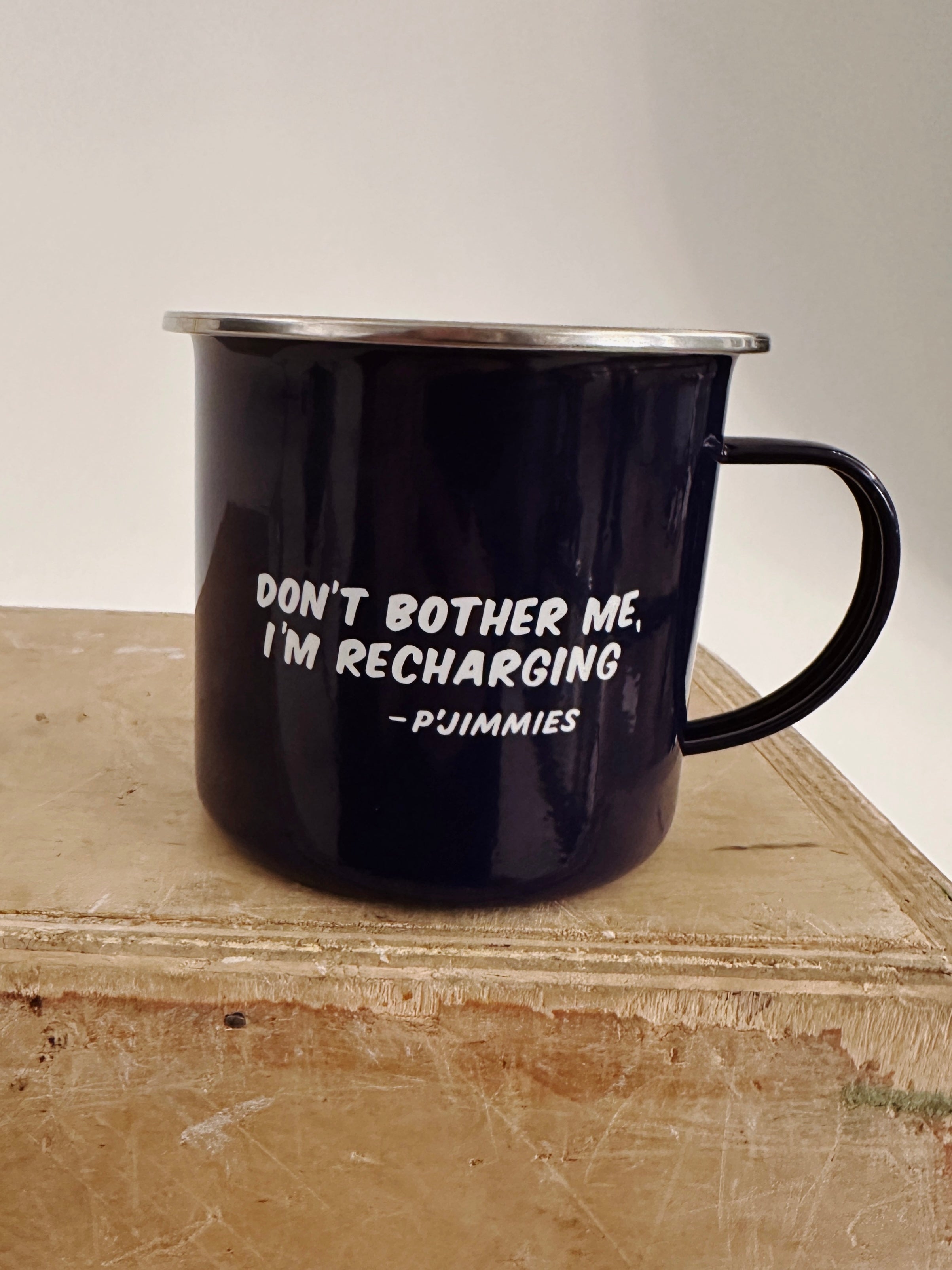 P'Jimmies Don't Bother Me Im Recharging Mug