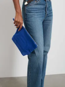 The Perfect Canvas Pouch(Cobalt,O/S)