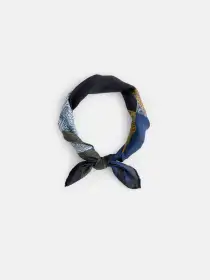Italian Octagon Paisley Scarf in Silk(Multi,O/S)