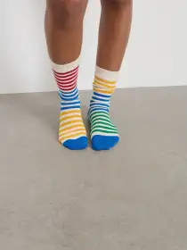 P'Jimmies Multistripe Socks(Multi,SM/M)