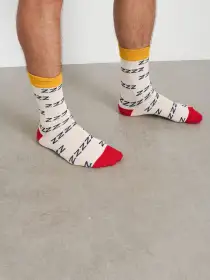 P'Jimmies Zzzzz Socks(Natural,SM/M)