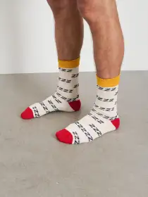 P'Jimmies Zzzzz Socks(Natural,SM/M)