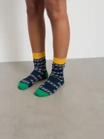 P'Jimmies Zzzzz Socks(Navy,SM/M)
