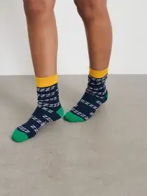 P'Jimmies Zzzzz Socks(Navy,SM/M)