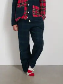 P'Jimmies Sleep Pant in Flannel(Blackwatch Plaid,XXS)