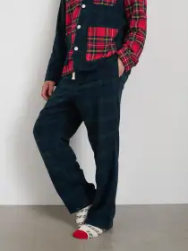 P'Jimmies Sleep Pant in Flannel(Blackwatch Plaid,XXS)