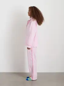 P'Jimmies Sleep Pant in Stripe(Pink Stripe,XXS)
