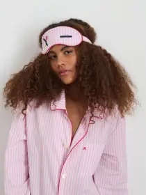P'Jimmies Sleep Shirt in Stripe(Pink Stripe,XXS)