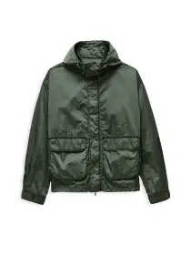 David Windbreaker In Garment Dyed Nylon