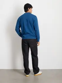 Alan Henley In Indigo Slub Cotton(Indigo,XS)