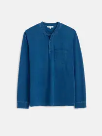 Alan Henley In Indigo Slub Cotton