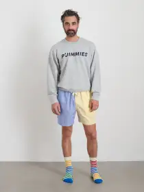 P'Jimmies Sleep Short in Colorblock(Pastel Colorblock,XXS)