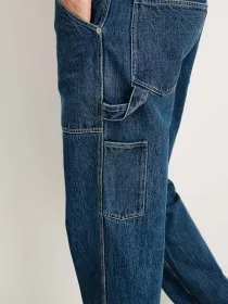 Painter Pant in Vintage Wash Denim(Medium Vintage Wash,28)