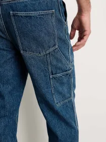 Painter Pant in Vintage Wash Denim(Medium Vintage Wash,28)
