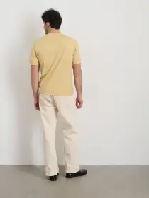 The Standard T-Shirt in Slub Cotton(Beeswax,XS)