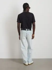 The Standard T-Shirt in Slub Cotton(Black,XS)